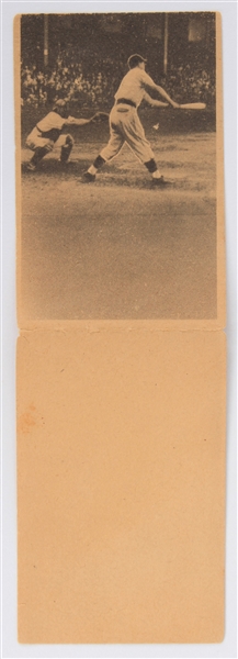 1930s-40s Baseball Flip Book Page