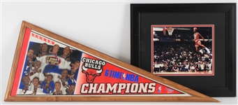 1980s-90s Michael Jordan Chicago Bulls Memorabilia Collection - Lot of 16