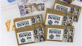 1970's-2000's Milwaukee Brewers Memorabilia Collection - Lot of 200 w/ SportRaits, Publications, Bobbleheads & More 