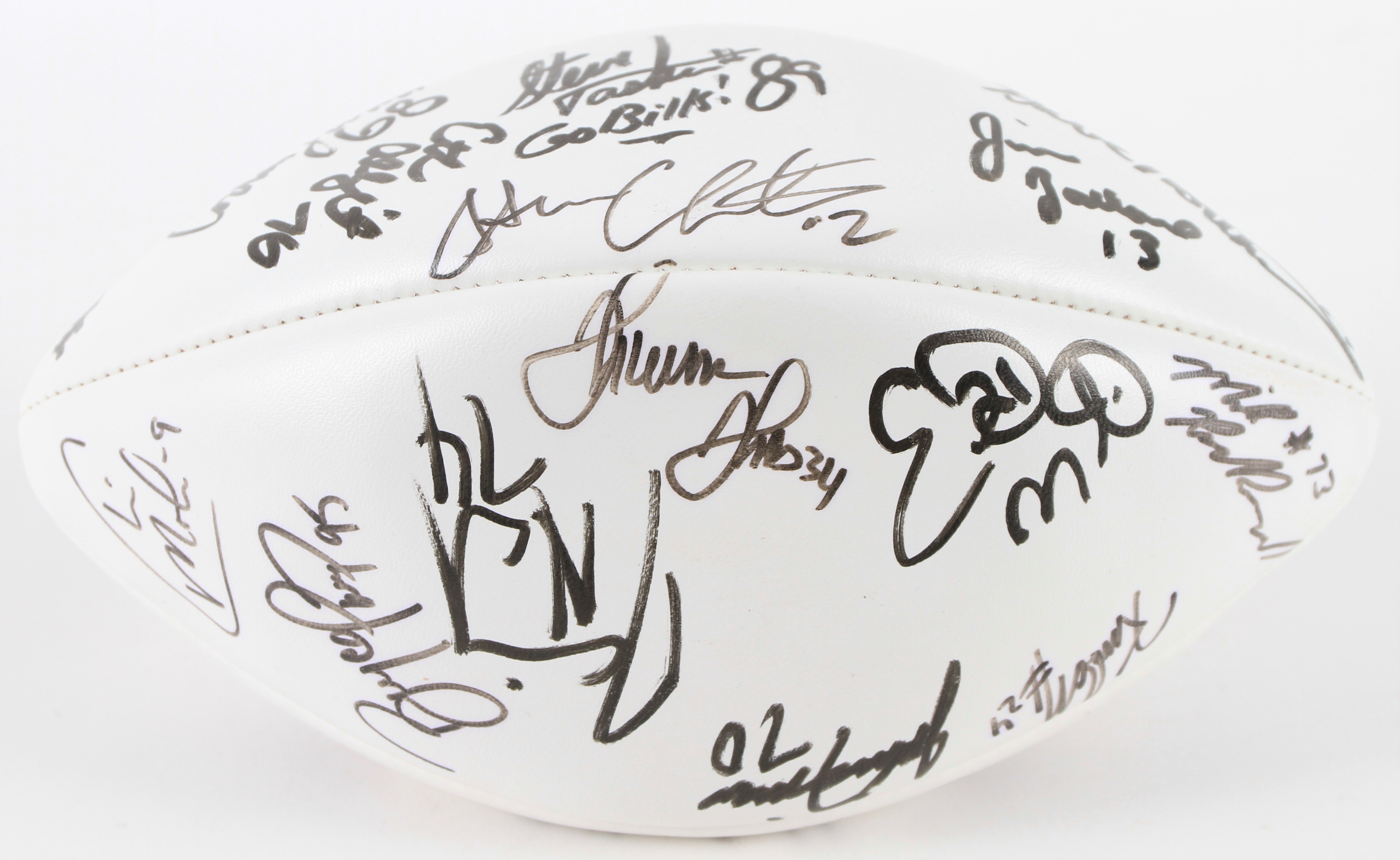 Football Collection Lot Detail - 1990's-2000's Football Collection - Lot of 12 w/ 10 Signed ...