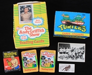 1985-91 Teenage Mutant Ninja Turtles Andy Griffith Show WWF Pro Wrestling Stars Unopened Trading Card Packs - Lot of 36