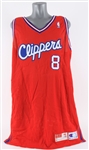 1997-98 Isaac Austin Los Angeles Clippers Signed Game Worn Road Jersey (MEARS LOA/JSA)