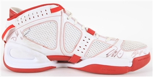 2012-15 Damian Lillard & Dorell Wright Portland Trail Blazers Adidas Multi Signed Basketball Sneaker (JSA)