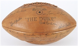 1965 World Champion Green Bay Packers Team Signed ONFL Rozelle Football w/ 45 Signatures Including Vince Lombardi, Bart Starr, Ray Nitschke & More (JSA)