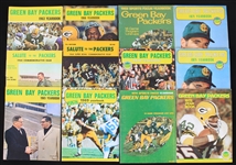 1966-82 Green Bay Packers Team Yearbook Collection - Lot of 30