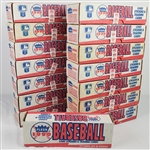 1990 Fleer Baseball Logo Stickers & Trading Cards Complete Set Sealed (Lot of 15)