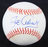 1991-93 Joe Adcock Milwaukee Braves Signed ONL White Baseball (JSA)
