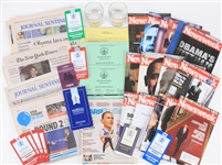 2008-2013 Barack Obama Inauguration Signs, Glasses, Newsweek & more (Lot of 35+)