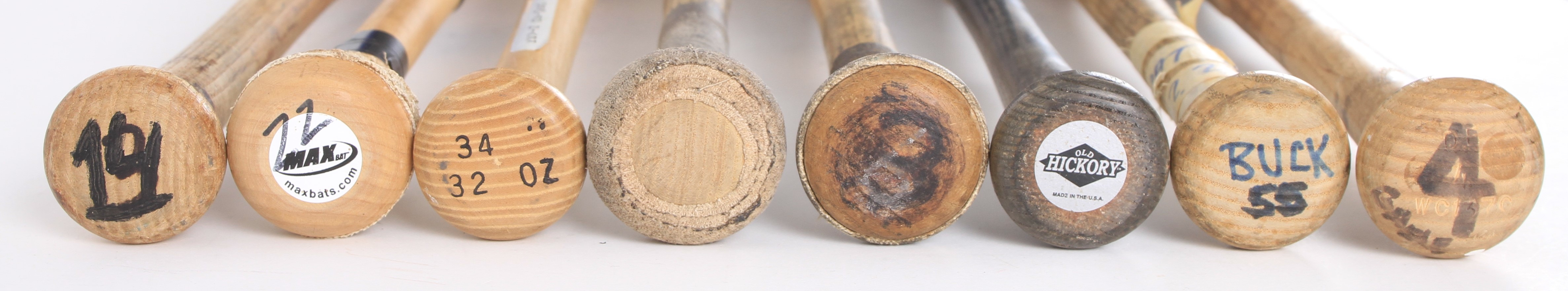 Lot Detail - 1980's-2000's Professional Model Game Used Bat Collection ...