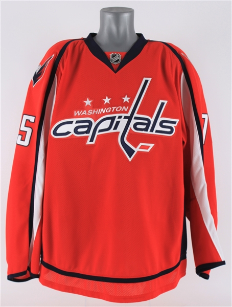 2015-16 Tim McGauley Washington Capitals Training Camp Jersey (MEARS LOA/MeiGray)