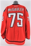 2015-16 Tim McGauley Washington Capitals Training Camp Jersey (MEARS LOA/MeiGray)