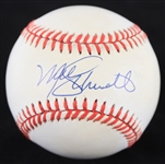 1993-94 Mike Schmidt Philadelphia Phillies Signed ONL White Baseball (JSA)