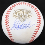 2009 Jorge Posada New York Yankees Signed Official World Series Baseball (JSA/MLB Hologram/Steiner) 