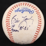 1980's Mike McCormick Bill Laskey San Francisco Giants Signed Baseball (JSA)