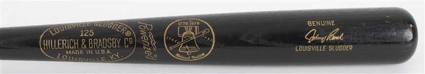 1976 Johnny Bench Cincinnati Reds H&B Louisville Slugger Bicentennial Store Model Bat 