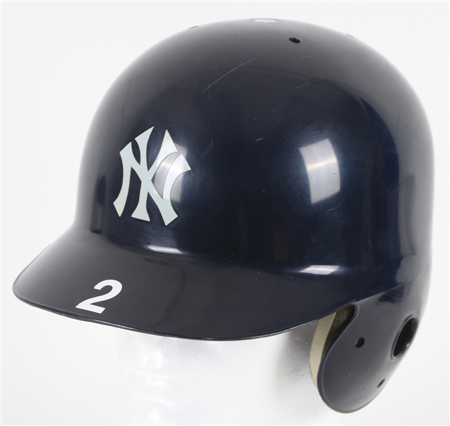 1998-99 Derek Jeter New York Yankees Batting Helmet (MEARS LOA)