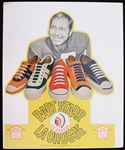 1960s Stone MINT Bart Starr Green Bay Packers 11" x 13.5" LaCrosse Shoes Store Advertisement