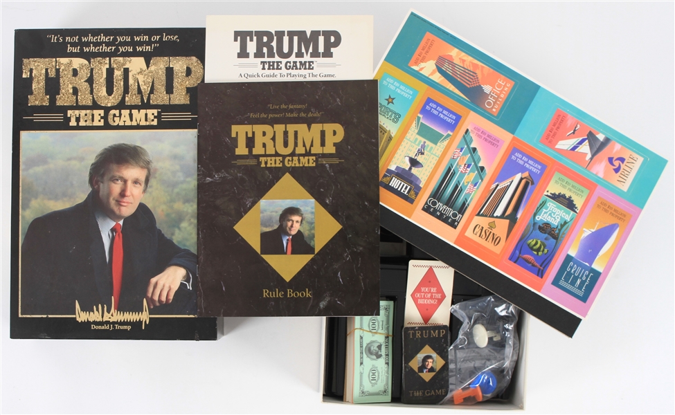 1989 Trump The Game by Milton Bradley 