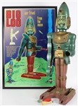 1963 Big Loo Marx Toys 38 Robot w/ 25x37 Framed Poster