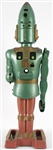 1963 Big Loo Marx Toys 38 Robot w/ 25x37 Framed Poster