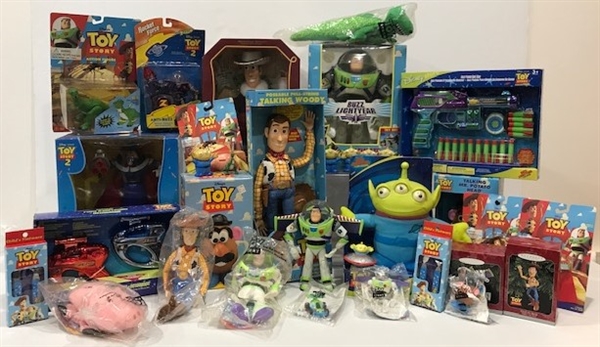 1995-2001 Toy Story & Toy Story 2 Figures & Boxed Toys (Lot of 15+)