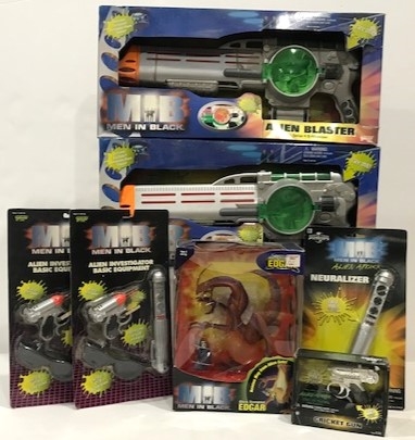 1997 Men in Black Boxed Toys (Lot of 7)