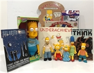 1990 The Simpsons Figures, Doll & more (Lot of 12)
