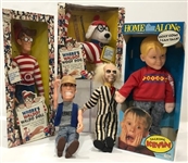 1989-1991 Wheres Waldo, Home Alone, Beetlejuice Figures & more (Lot of 5)