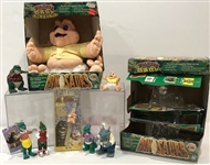 1991 Dinosaurs Movie Toys and Figures (Lot of 9)