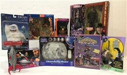 1990s Toys and Figures Including Space Jam, Nightmare Before Christmas & more (Lot of 9)