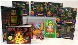 1999-2005 Novas Ark Boxed Toys and Books (Lot of 9)