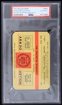 1941 Roller Derby Milwaukee Auditorium Season Discount Privilege Pass (PSA Slabbed) 