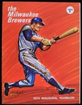 1970 Milwaukee Brewers Inaugural Yearbook