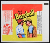 1973 Topps Original Baseball Wax Pack Wrapper 