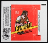 1978 Topps Original Baseball Picture Cards Wax Pack Wrapper