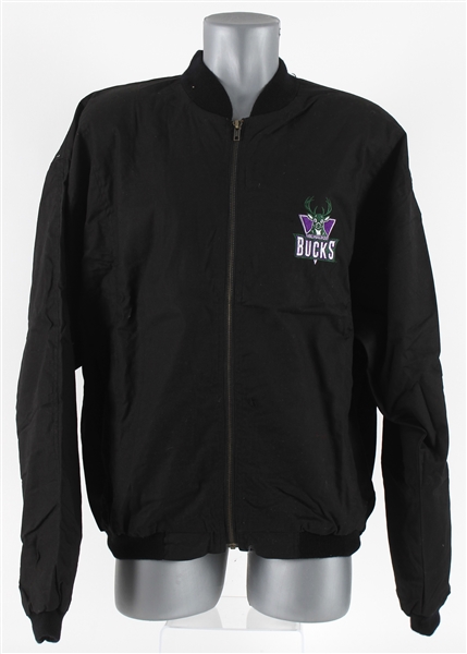 1993-2005 Milwaukee Bucks Team Issued Staff Only Jacket (MEARS LOA)