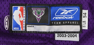 2003-2004 Milwaukee Bucks Unused Game Issue Jersey (MEARS LOA)