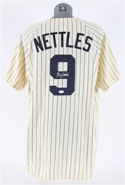 Craig Nettles New York Yankees Signed Jersey (MEARS LOA/*JSA*)
