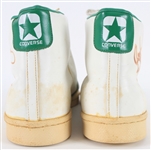 1982-1984 Bob Lanier Milwaukee Bucks Final Playoff Style Signed Game Worn Shoes (MEARS/JSA) One of the Finest Pairs Extant