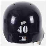 2008 Brad Nelson Milwaukee Brewers Postseason Game Worn Batting Helmet (MEARS LOA/MLB Hologram)