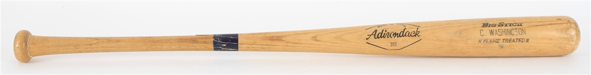 1977-79 Claudell Washington Rangers/White Sox Adirondack Professional Model Game Used Bat (MEARS LOA)