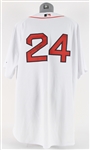 2005 Manny Ramirez Boston Red Sox Signed Home Jersey (MEARS A5/JSA)