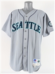 1998 Alex Rodriguez Seattle Mariners Signed Game Worn Road Jersey (MEARS A10/JSA/Eddie Rodriguez LOA)