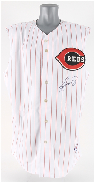 2000s Ken Griffey Jr. Cincinnati Reds Signed Jersey Vest (JSA) 
