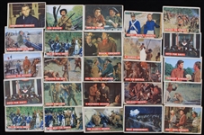 1956 Topps Davy Crockett Trading Cards (Lot of 37)