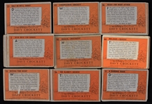 1956 Topps Davy Crockett Trading Cards (Lot of 37)