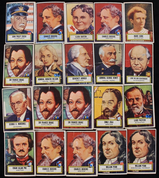 1952 Topps Look n See Trading Cards (Lot of 20)