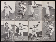 1954 Milwaukee Braves Spic & Span Postcards (Lot of 7)