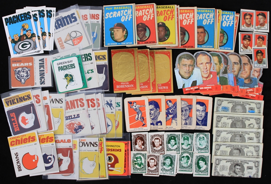 1960s Topps Baseball Football (Lot of 60+)