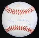 1979 Milwaukee Brewers Team Signed OAL MacPhail Baseball w/ 15 Signatures Including Robin Yount, Sixto Lezcano, George Bamberger & More (JSA)